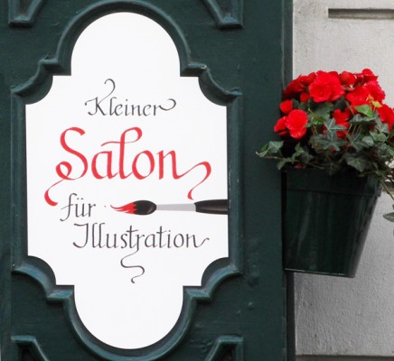 Kleiner Salon für Illustration