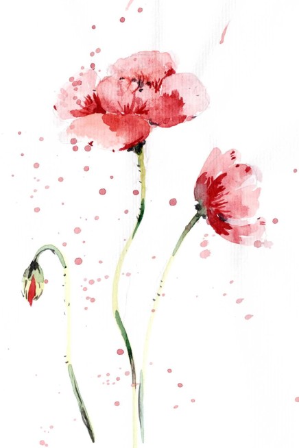 Workshop (geplant) "Duftige Aquarellblumen"